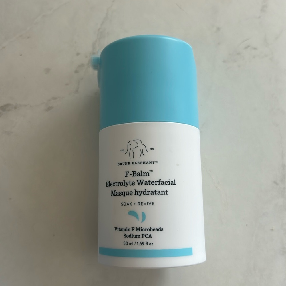 🆕 Drunk Elephant F-Balm electrolyte waterfacial mask